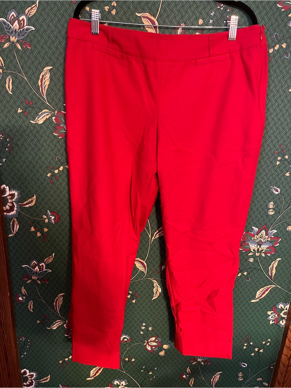 White House Black Market Bright Red Dress Pants
